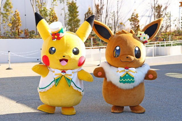ポケパーク カントー』開業 ピカチュウ、イーブイがテープカット