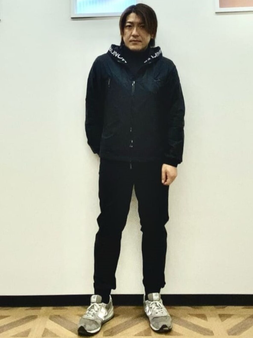 MONCLER (モンクレール) ロゴ フルジップ ウインドブレーカー Junichi