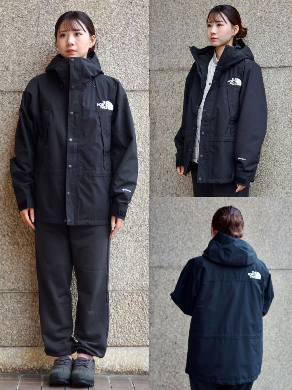 身長161cm「私のサイズ選び」 マウンテンライト・マウンテンジャケット