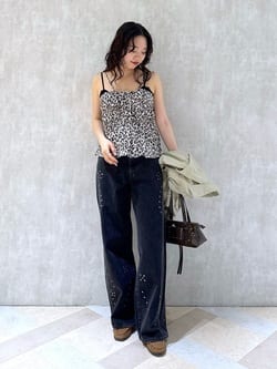 MOUSSY | CRINKLED サテンキャミ (キャミソール ) |SHEL'TTER WEBSTORE