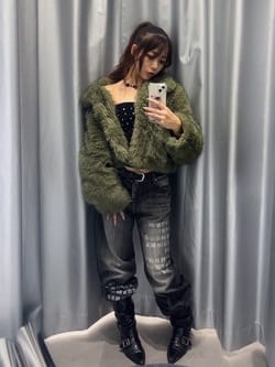 LAGUA GEM | STUDS KNIT ベアトップ (ニット ) |SHEL'TTER WEBSTORE