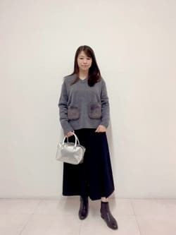 ラムズウールニットプルオーバー（ニットウェア）｜BLUE LABEL
