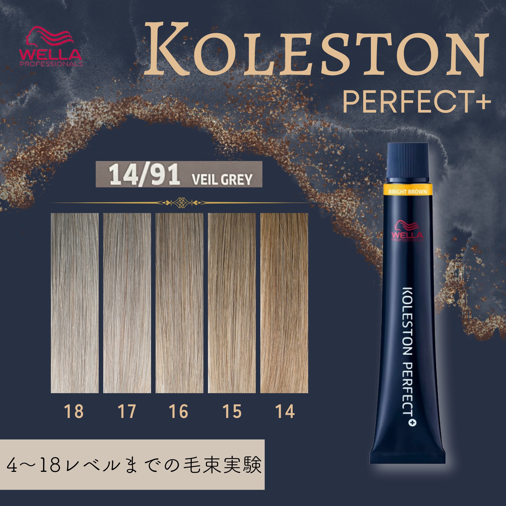 コレストンパーフェクトプラス 14/91(ヴェールグレイ) 80g