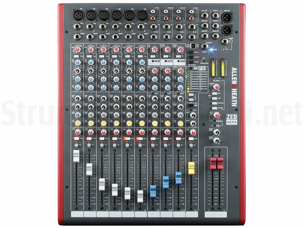 ALLEN & HEATH ZED-12FX | Strumenti Musicali .net
