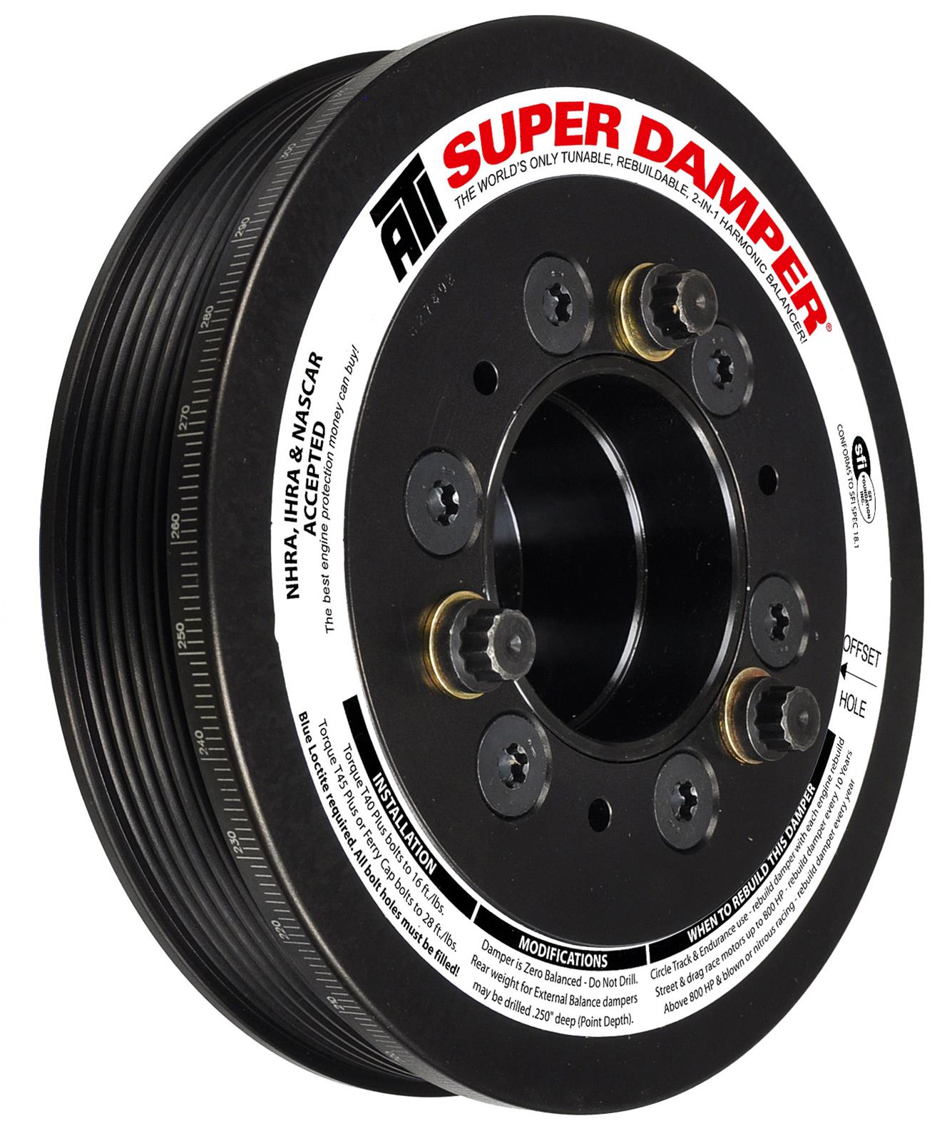 ATI Performance Products ATI917271 ATI Super Damper Serpentine