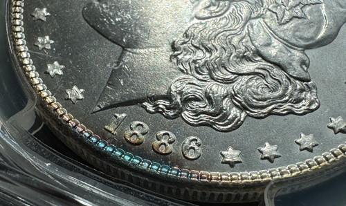 アメリカ モルガンダラー銀貨1886 MS-65 PCGS | GoldSilverJapan