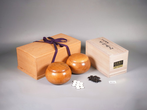 SET126】日向特産（スワブテ蛤貝）蛤碁石セット(雪印33号、島桑