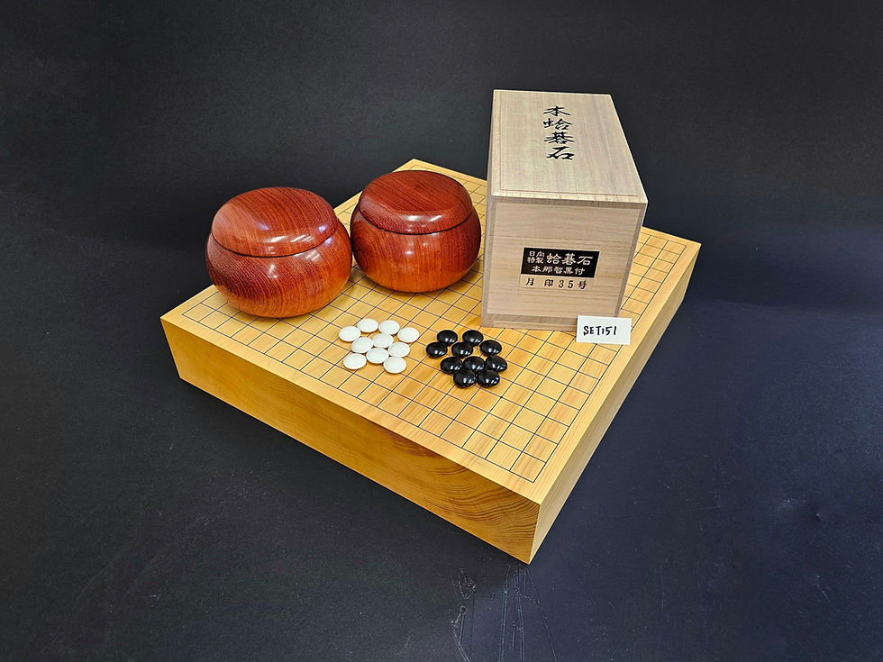 囲碁本蛤碁石⁄那智黒石 7.5ミリ 碁笥ケース 碁盤 蛤 那智黒 碁石