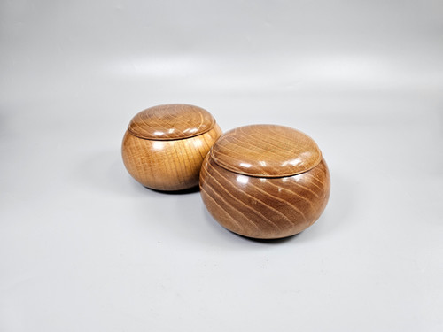 SET126】日向特産（スワブテ蛤貝）蛤碁石セット(雪印33号、島桑