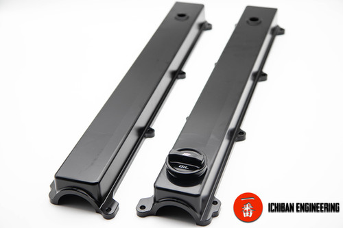 1JZ GTE - Slim CNC Billet Valve Covers | Ichiban Engineering