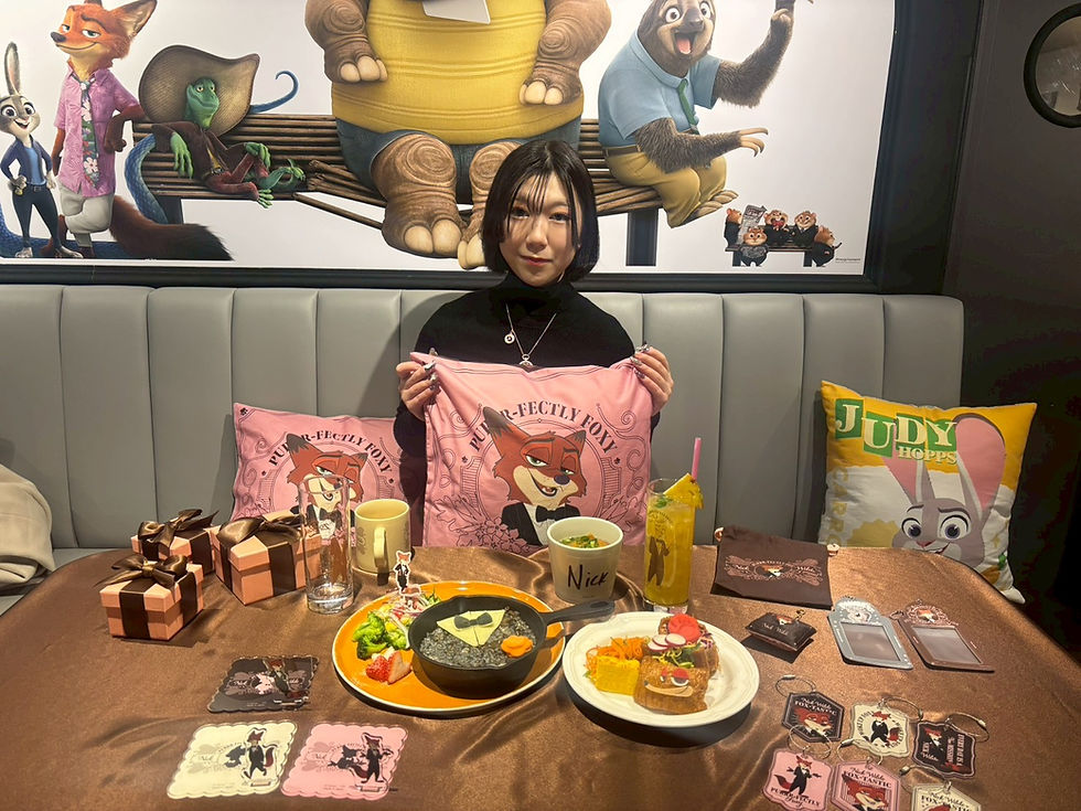 ズートピア2」OH MY CAFE ニック推し必見♡映画の世界観を楽しめる限定