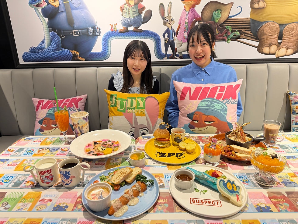 ズートピア2」OH MY CAFE ニック推し必見♡映画の世界観を楽しめる限定