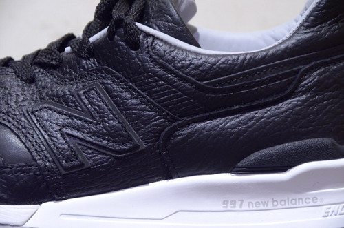 New Balance M997 BISON LEATHER PACK Black MADE IN USA