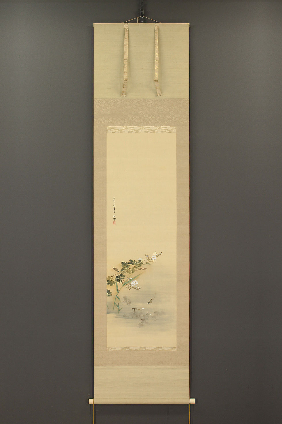 楳崎洙雀真作マスカット掛軸 【公式通販】