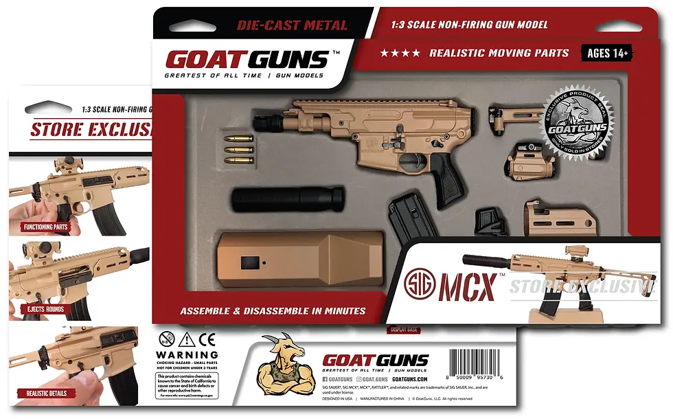 Goat Guns Mini Store Exclusive Sig MCX Rattler Coyote | colessurplus