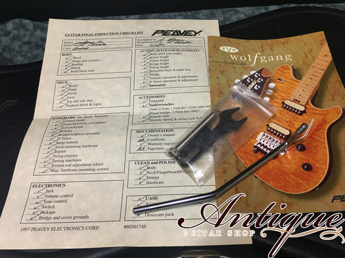 Peavey USA EVH Wolfgang Standard 1996-97年製 Tobacco Sunburst 3.6