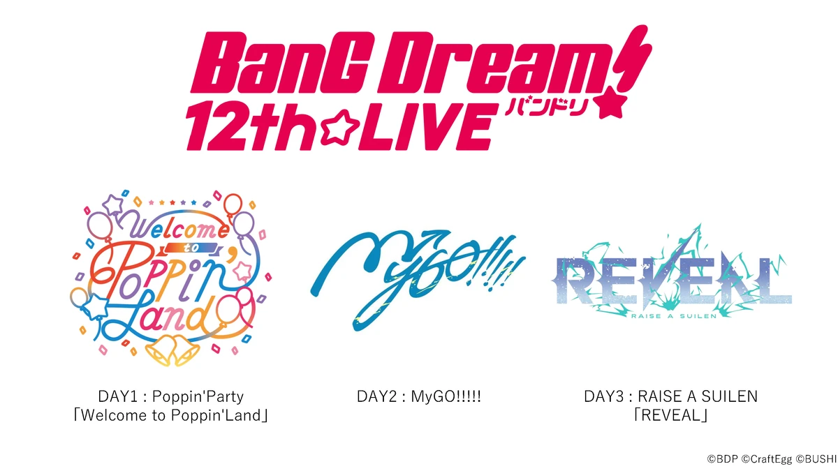 BanG Dream! 12th☆LIVE | BanG Dream! Wikia | Fandom
