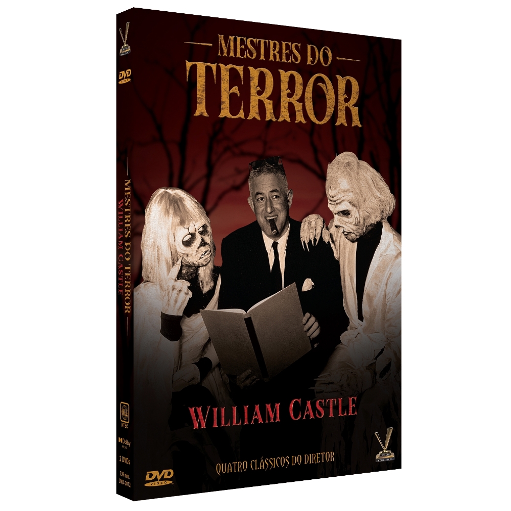 DVD - Mestres do Terror: William Castle