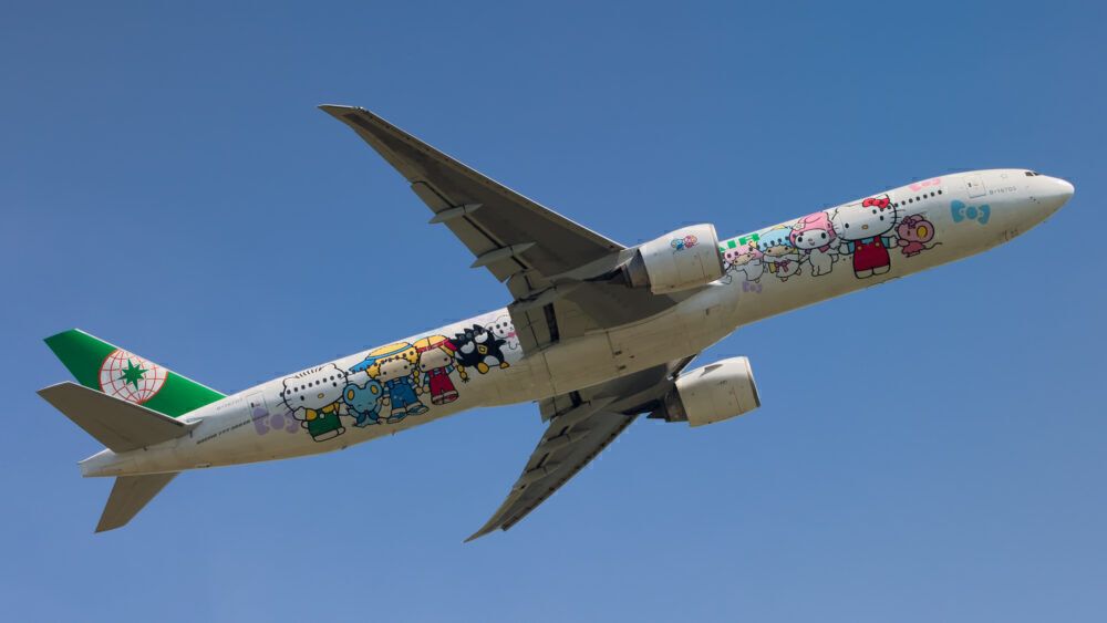Goodbye Kitty! EVA Air Set To Repaint Hello Kitty Boeing 777