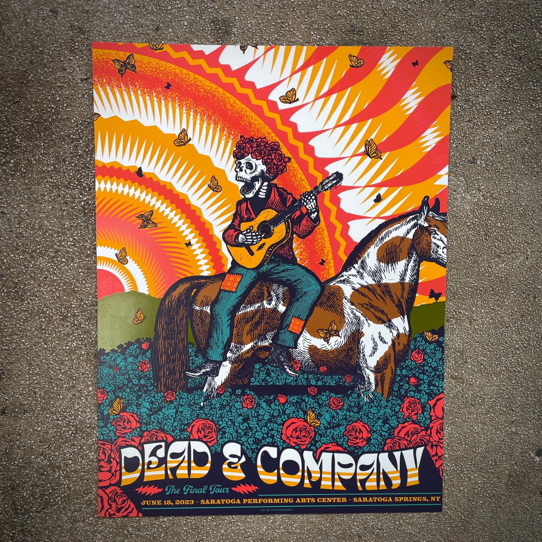 Dead & Company - SPAC 2023 (6/18) - Status Serigraph