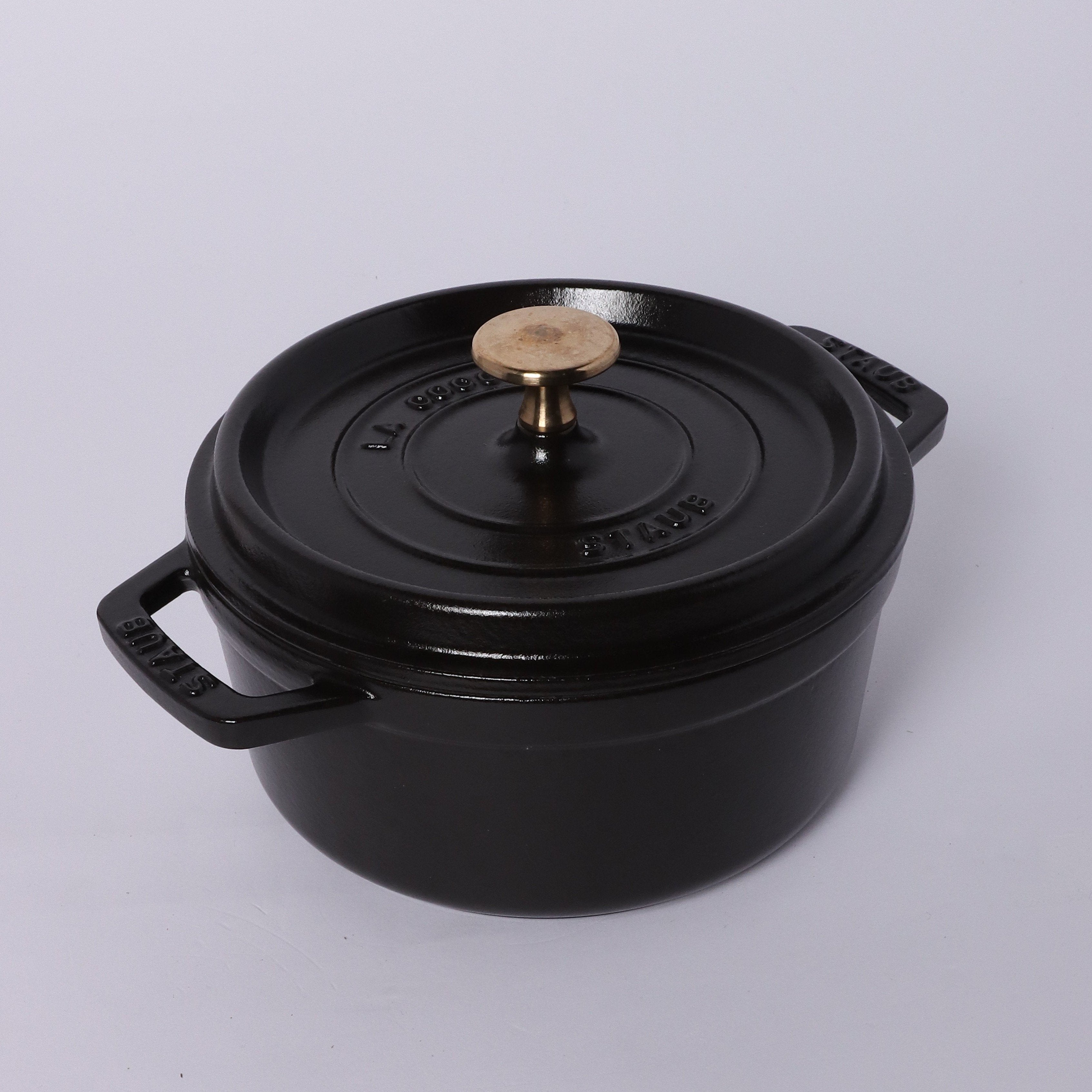 ピコ・ココット ラウンド 18cm ブラック｜ココット｜ストウブ公式