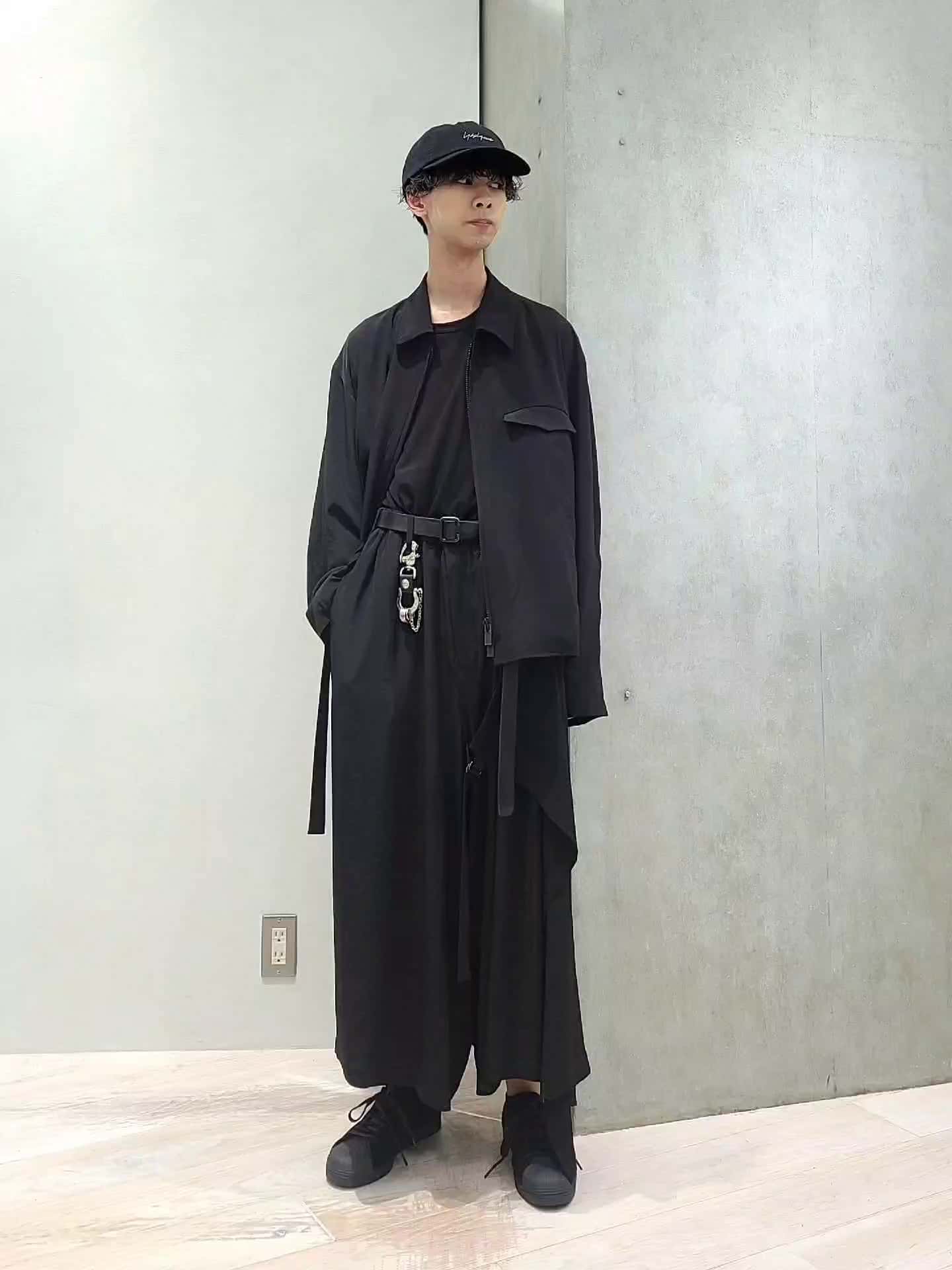 BRASS/IRON YY SIGNATURE CARABINER(FREE SIZE Black): Yohji Yamamoto