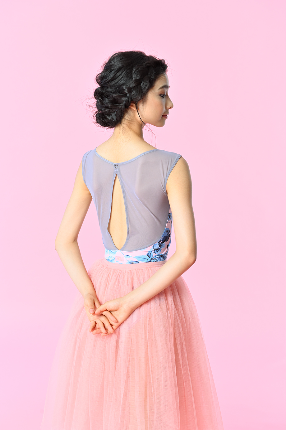 stina / type I drop / gray×blue rose
