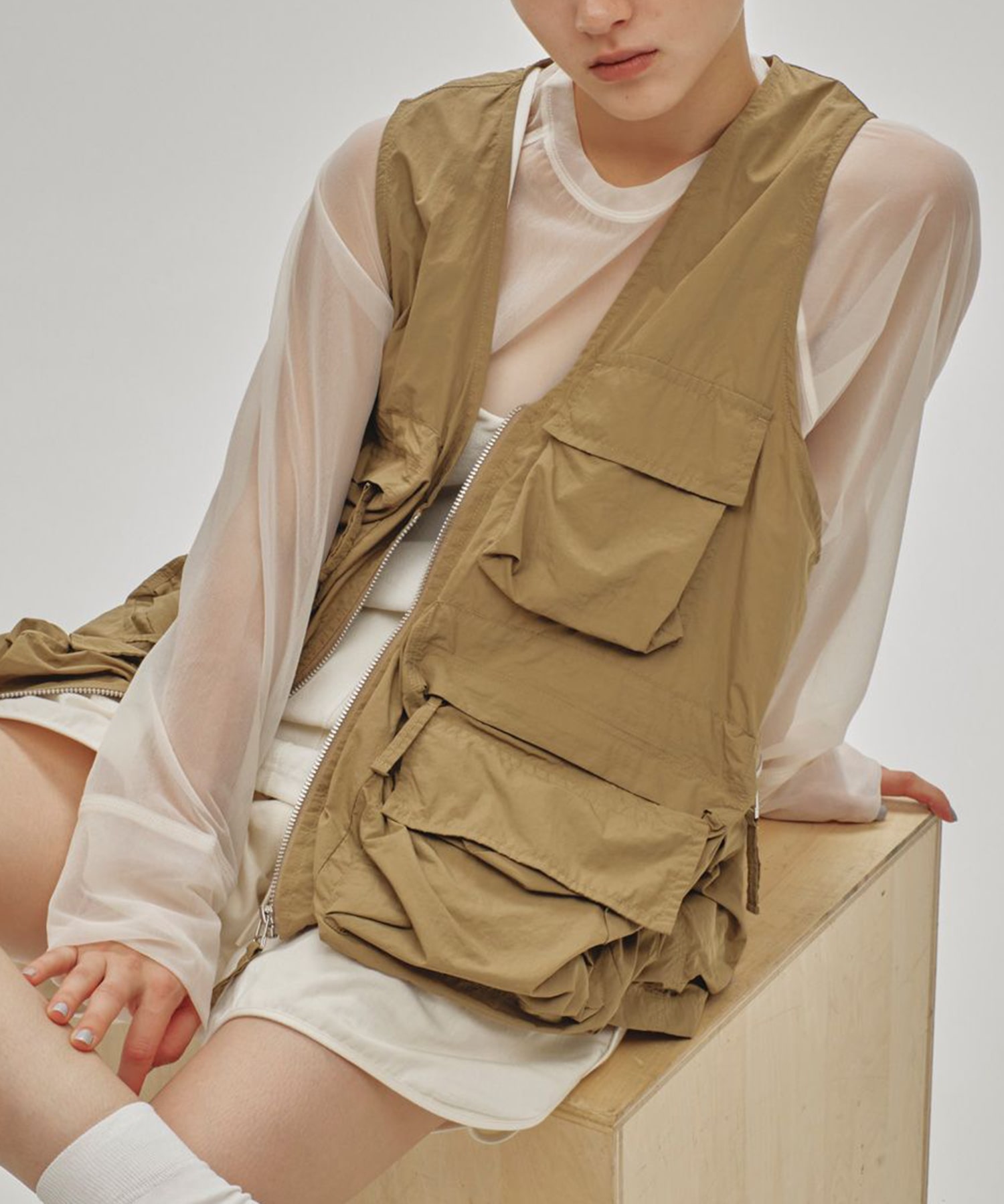 Nylon Pocket Vest(FREE OLIVE): TODAYFUL: WOMENS｜ STUDIOUS ONLINE