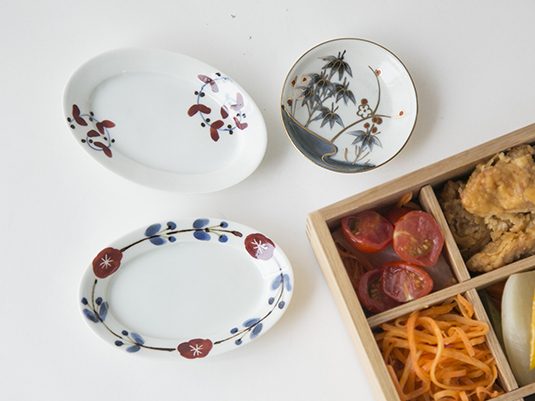 色絵小皿 -手書きの絵付けが美しい小皿 - スタイルストア