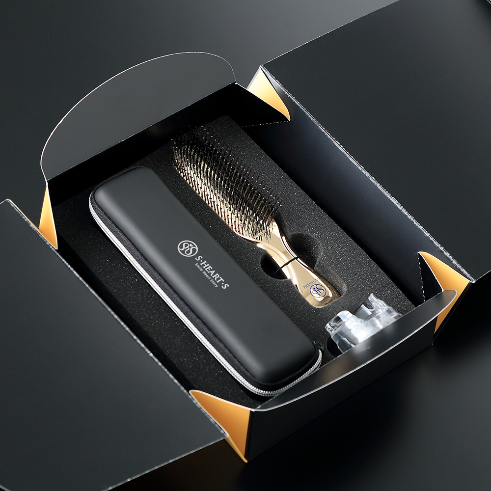 エス・ハート・エス】スカルプブラシ ワールドプレミアムロング