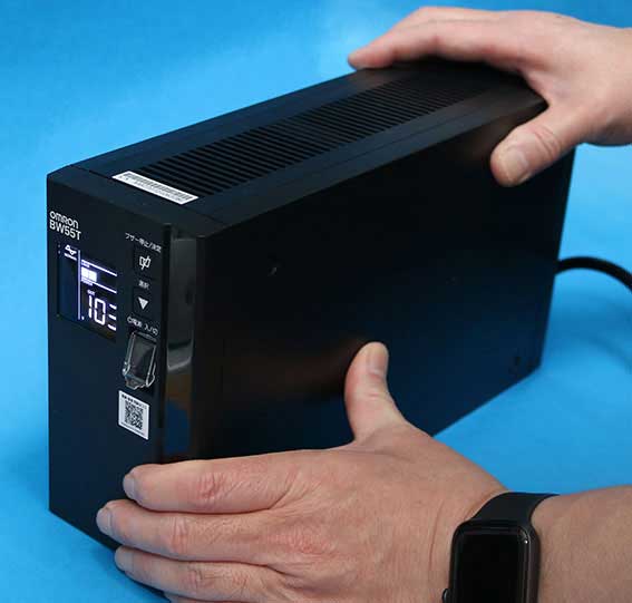 オムロン 無停電電源装置 UPS BW55T レビュー。常時商用 正弦波 340W