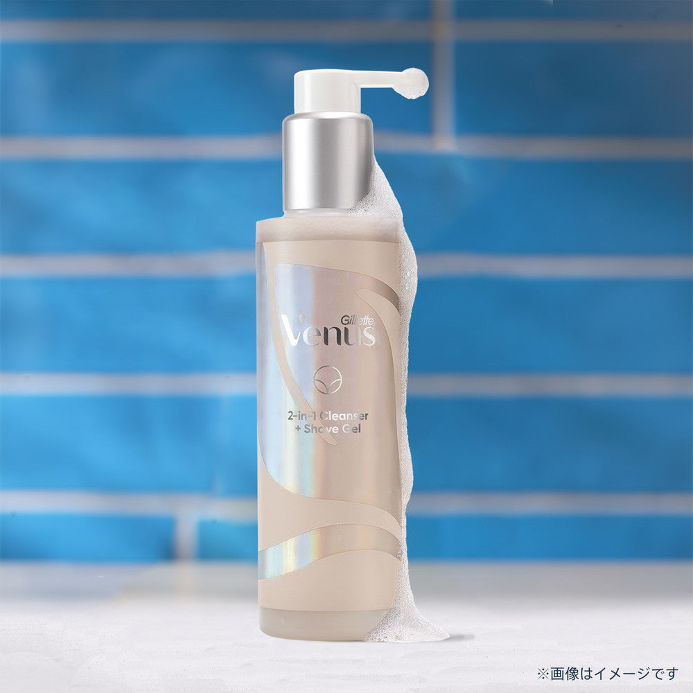 P&G ジレットヴィーナス VIOヘア＆スキン 2イン1 クレンザー＋シェーブ