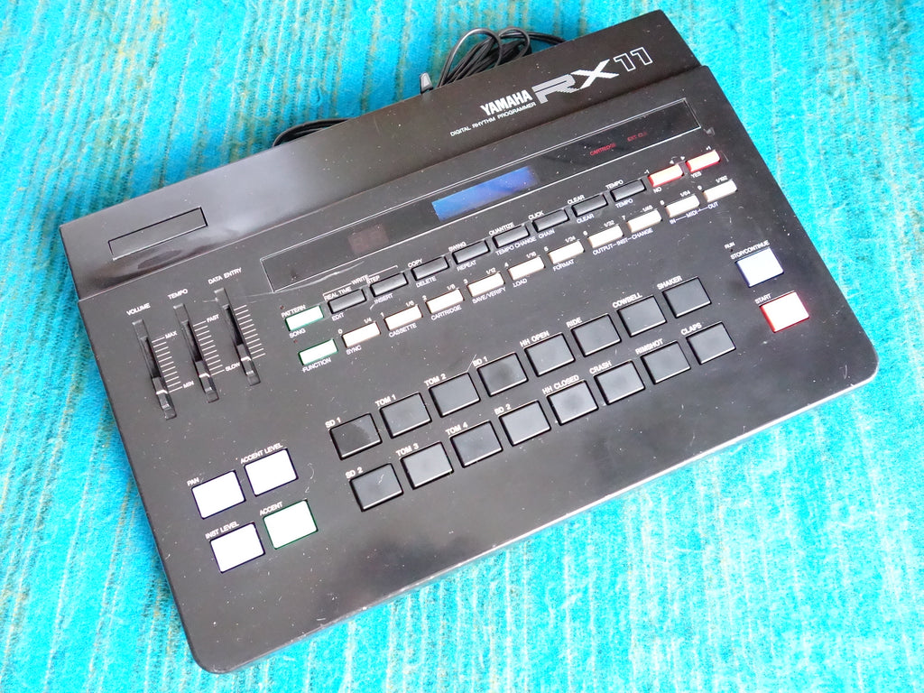Yamaha RX11 Digital Rhythm Programmer / Drum Machine - New LCD