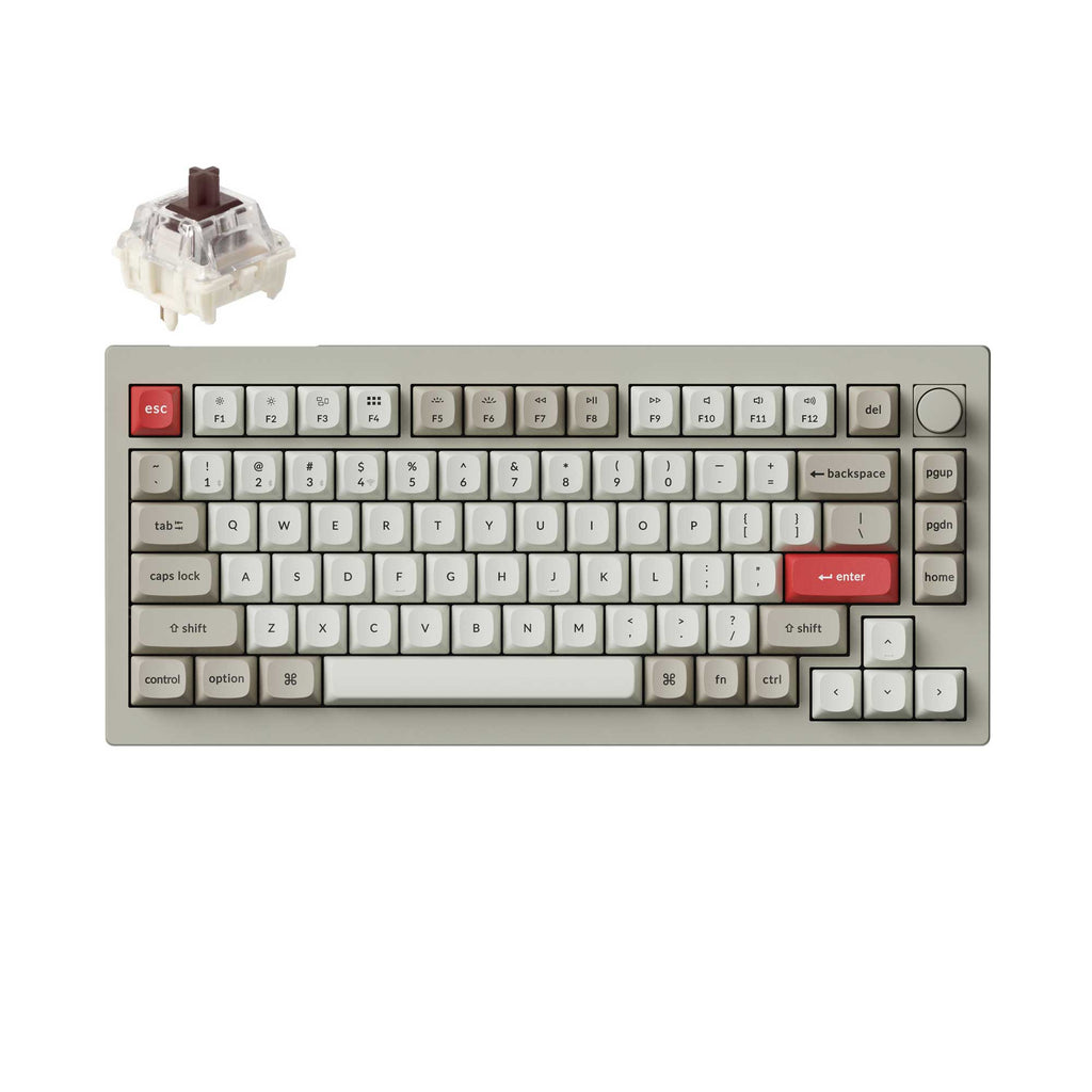 Keychron V1 MAX QMK/VIA ワイヤレスカスタム・メカニカルキーボード