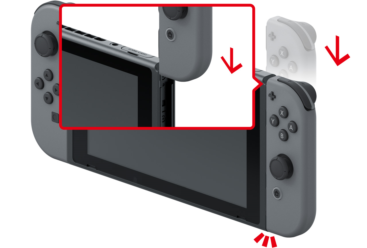 Switch 2 / Switch】Joy-Conを本体に取り付けても認識されません。