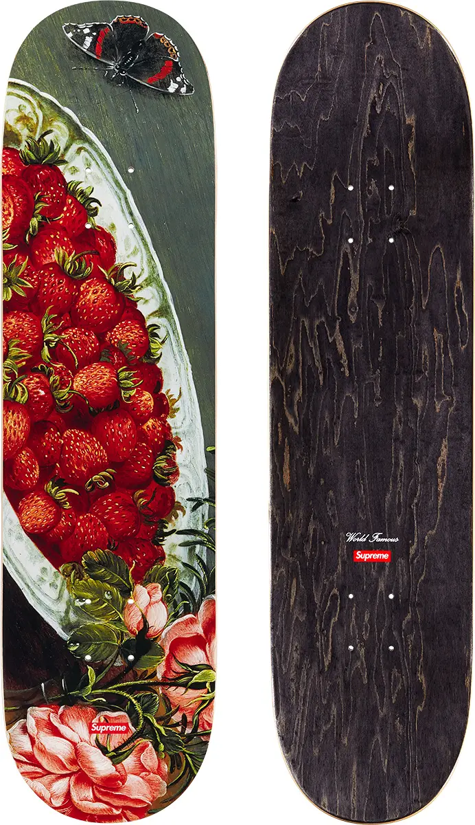 Strawberries Skateboard | Supreme 23ss