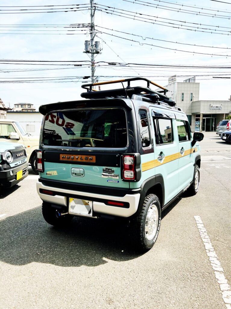 ハスラーカントリーご納車事例紹介！ハスラーJスタイル4WDベースのオフ