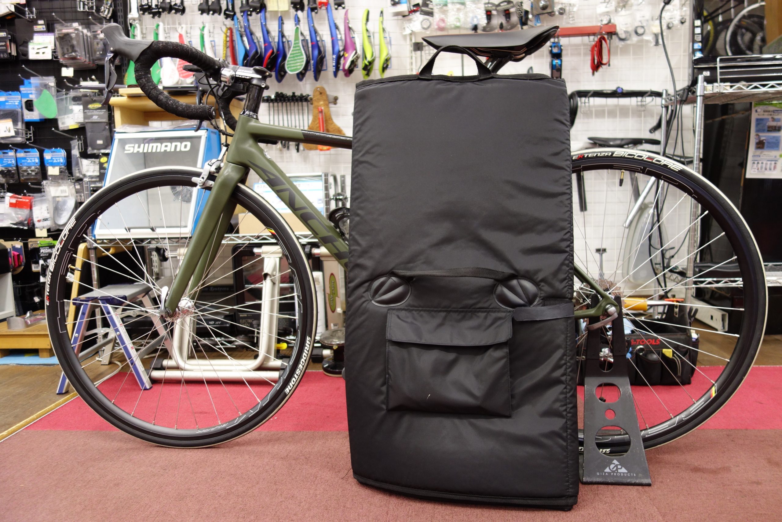 好評]オーストリッチ輪行バッグOS-500トラベルバッグのレンタルもやっ