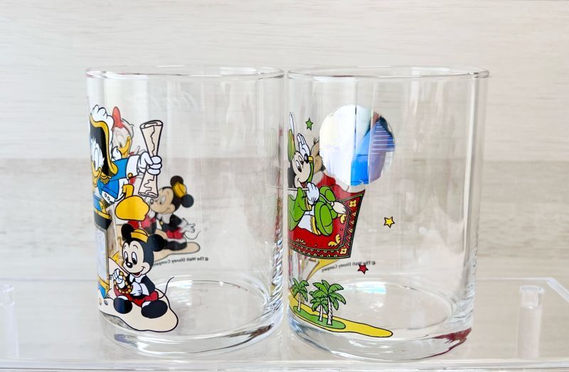 コカ・コーラノベルティグラス ディズニー ミッキーマウス ドナルド