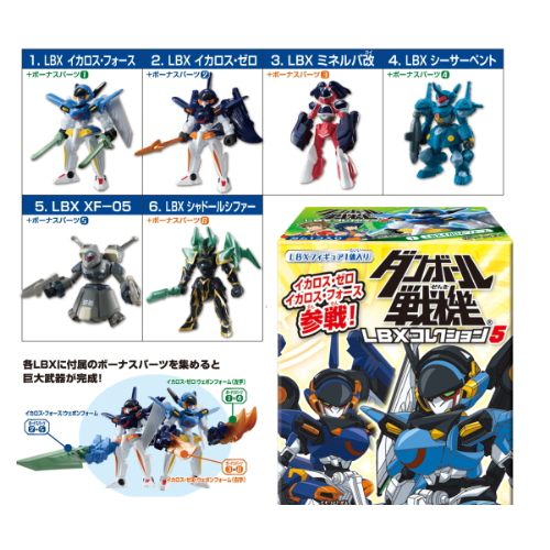食玩王国オフィシャルウェブサイト ダンボール戦記LBXコレクション5